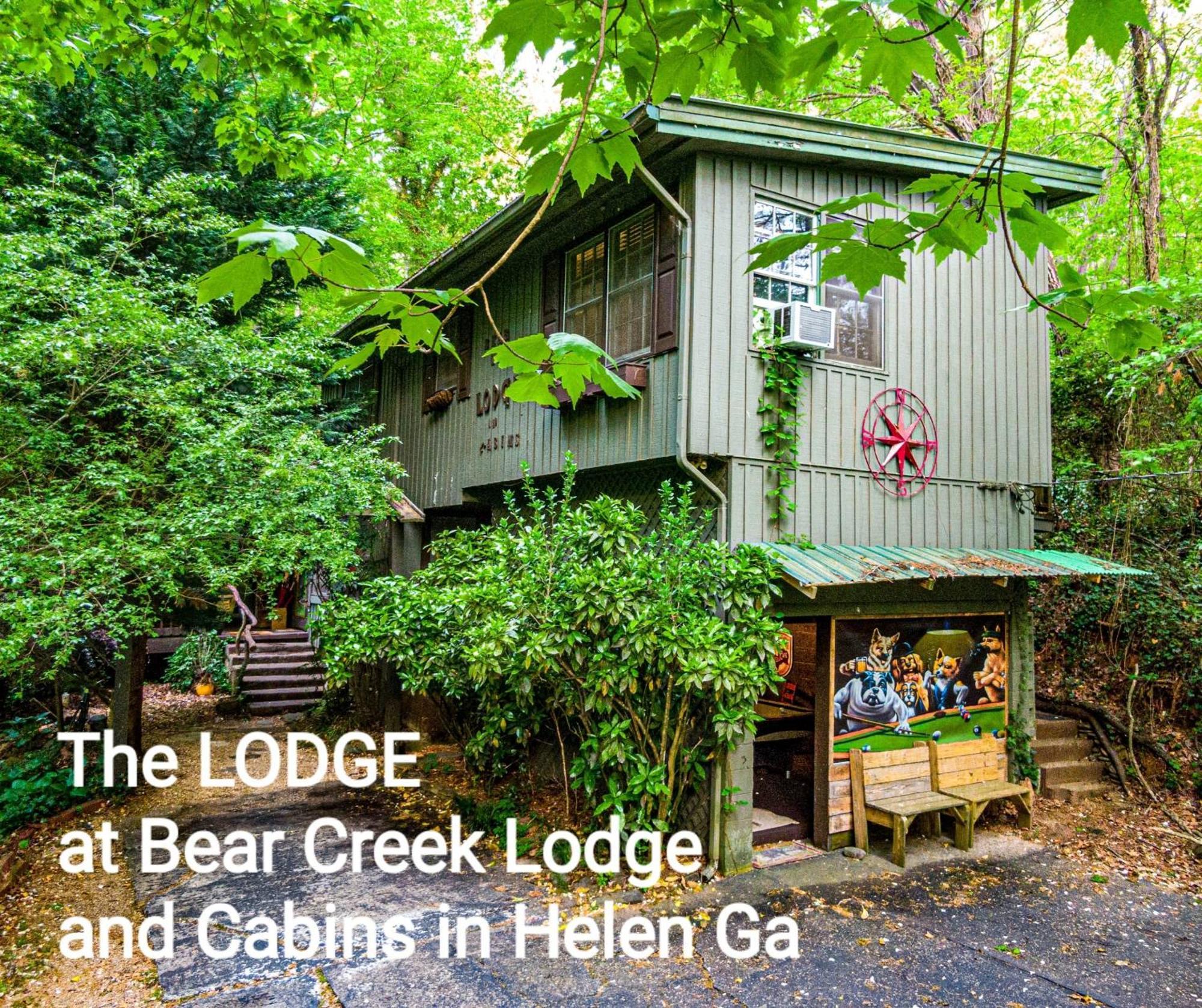 Bear Creek Lodge&Cabins- Pet Friendly Helen Buitenkant foto